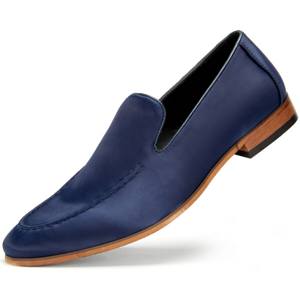 Zapatos Clásicos - Navy Suede