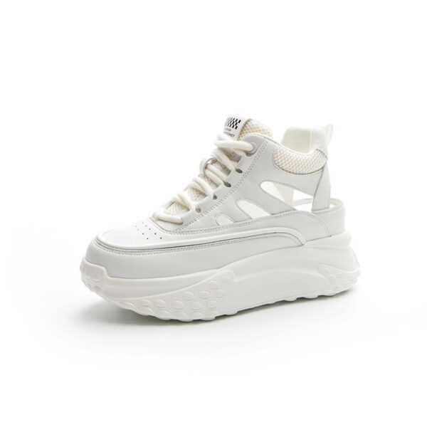 Zapatillas de Plataforma White Total