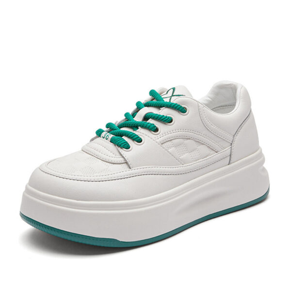 Calzado Casual White - Green